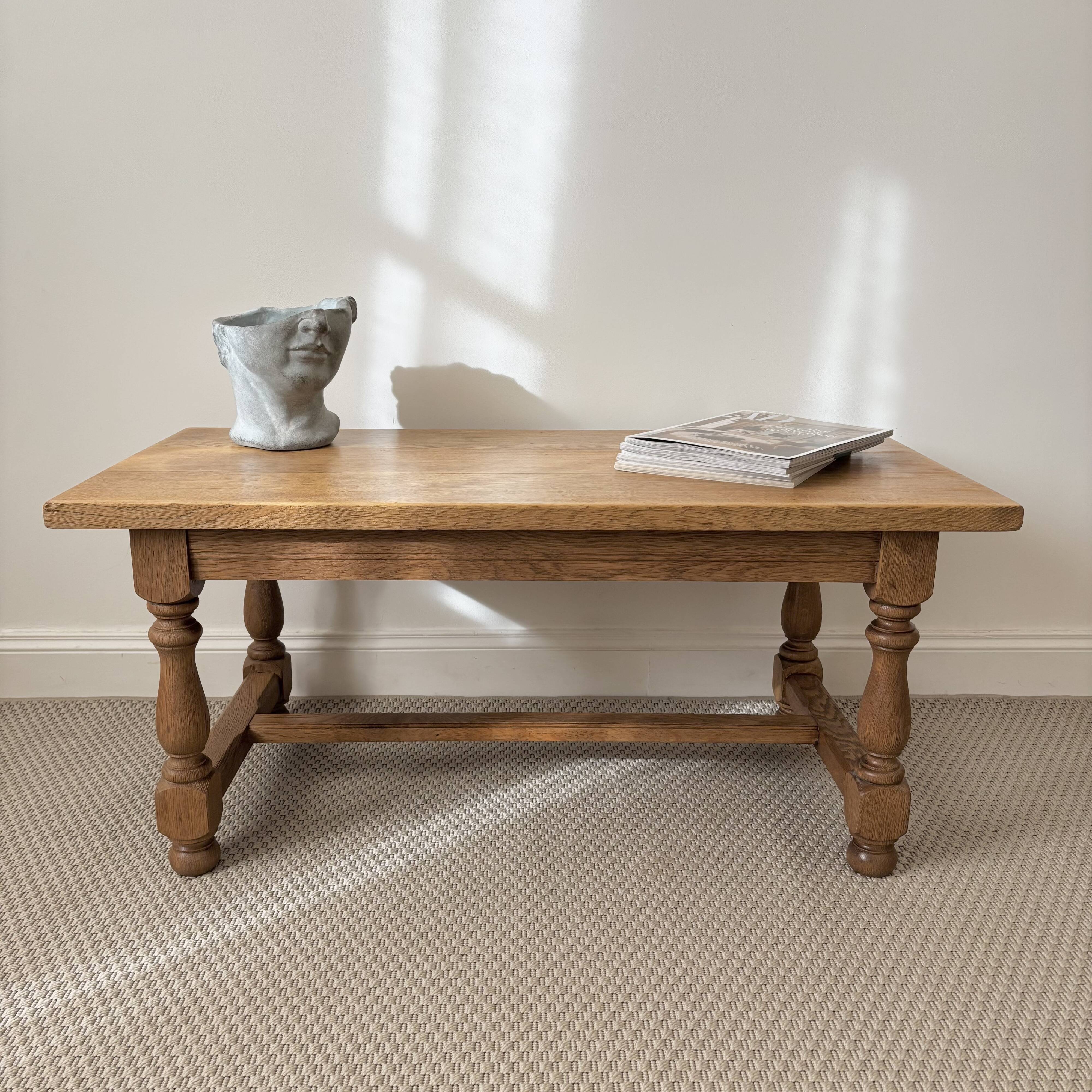 Antique farmhouse coffee table