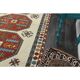 1970s Vintage Turkish Oushak Handmade Wool Cotton Beige Area Rug 158x326