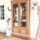 Glass cabinet from the early 20th century.