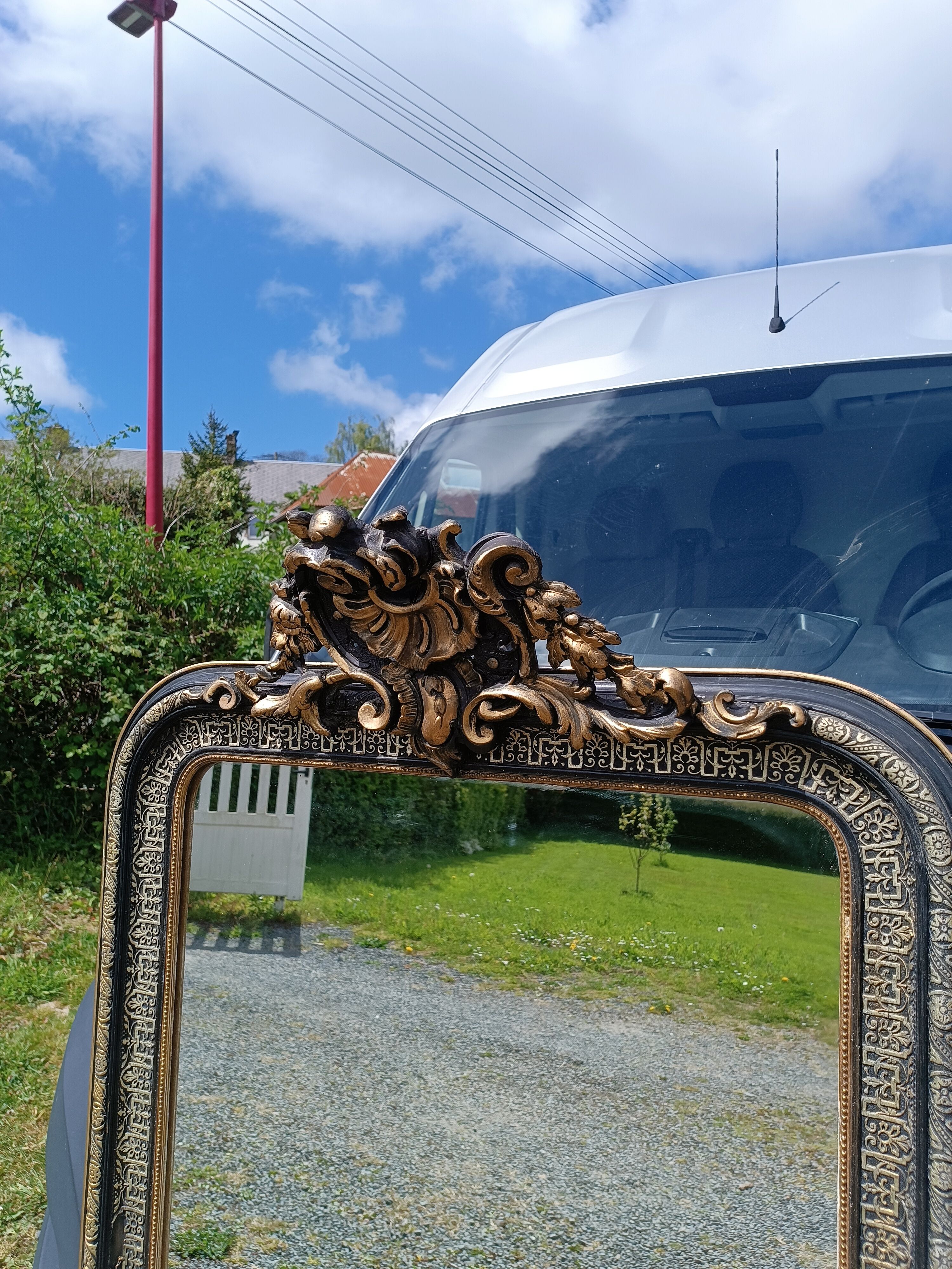 Miroir ancien 152/86 cm