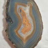 Cenicero de ágata y plata. España, 1970s.