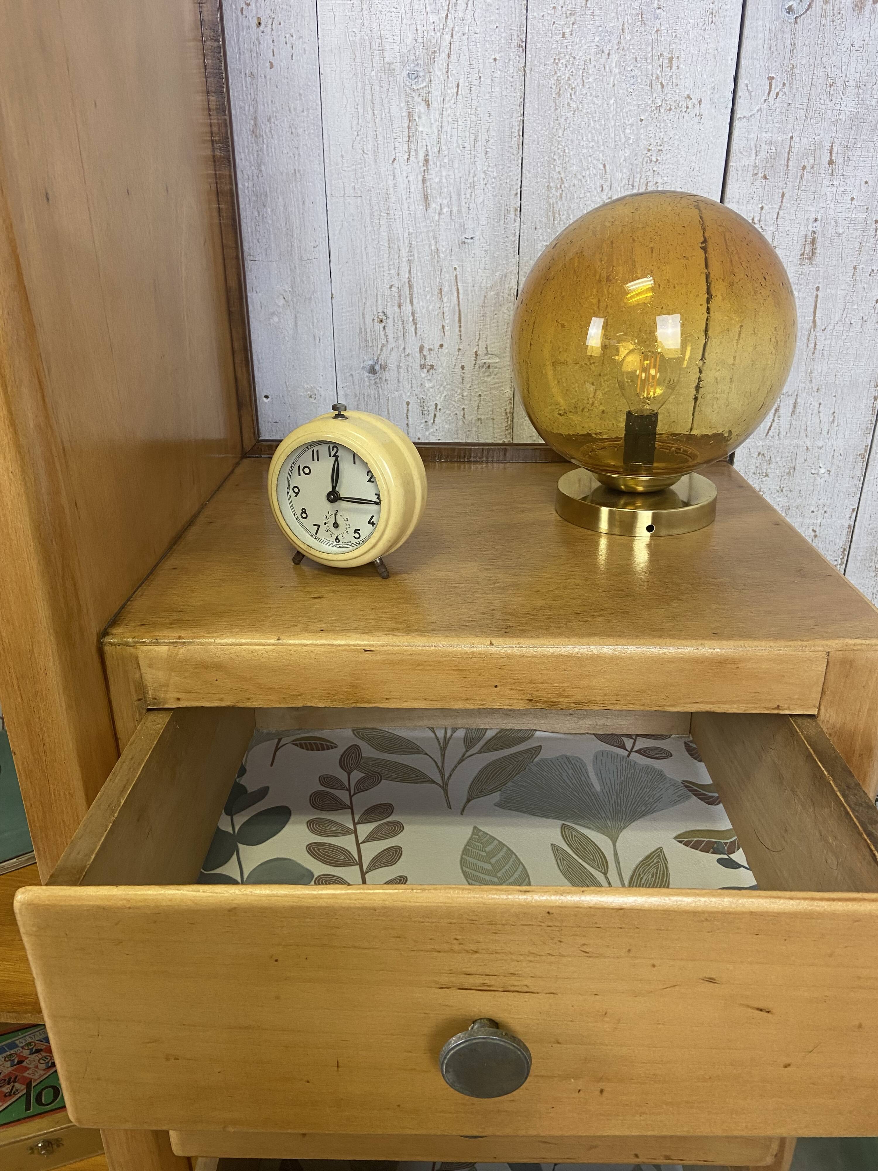 Asymmetrical wardrobe from the 1950s