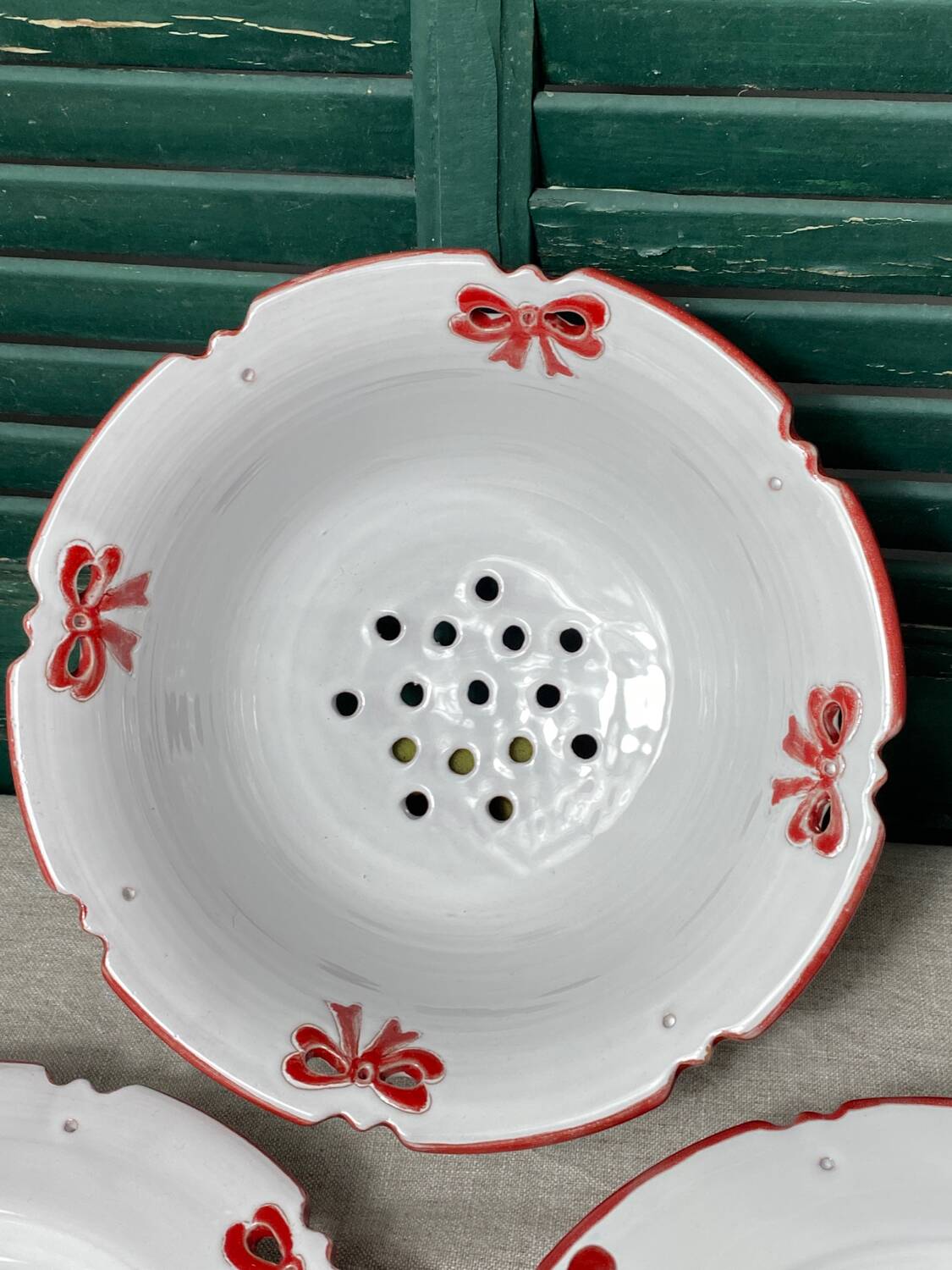 Fruit salad bowls and serving dishes