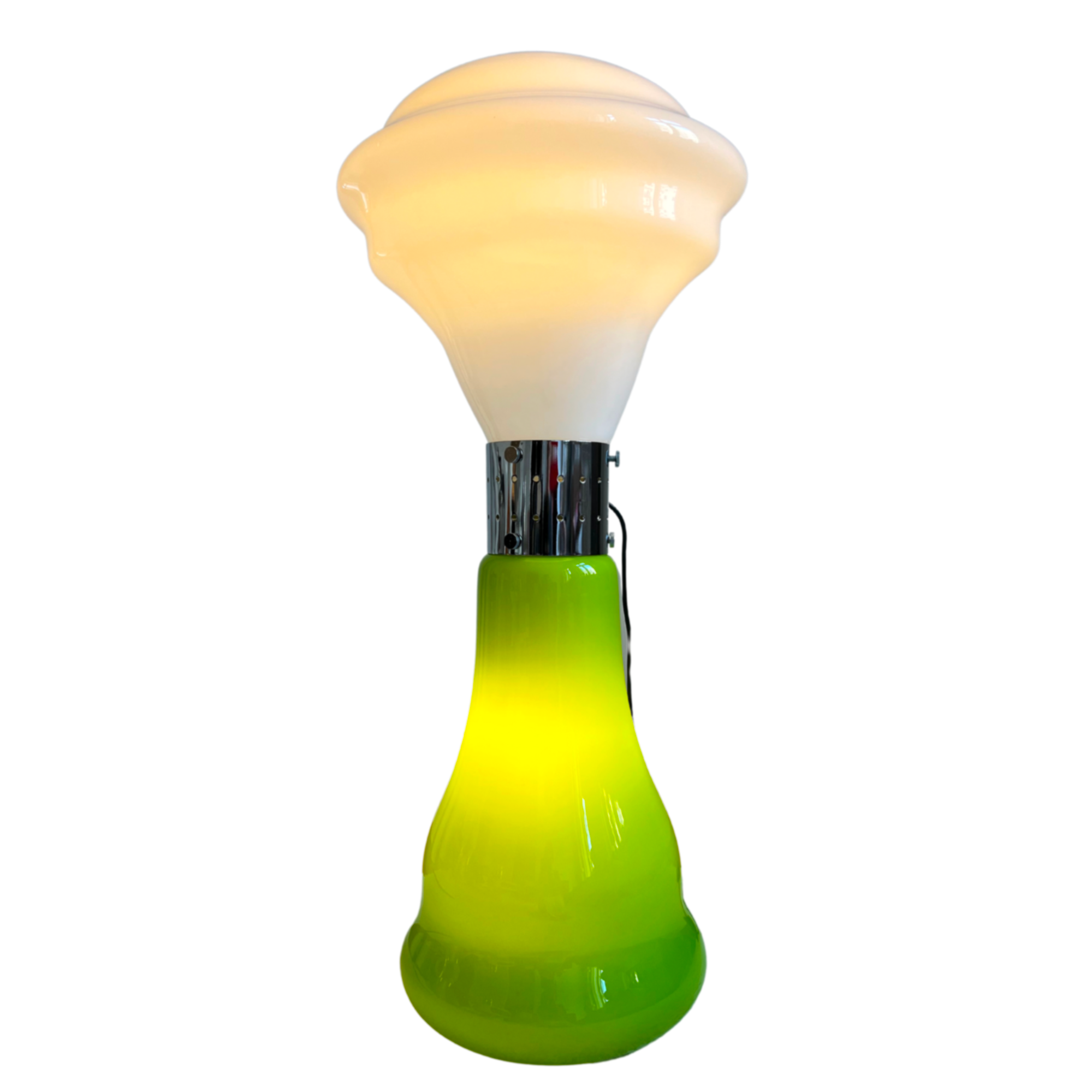 Vintage birillo floor lamp by carlo nason for mazzega murano 1960