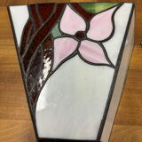 Paire appliques vitrail Art Deco