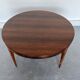 Oval Dining Table in Rosewood by Johannes Andersen for CFC Silkeborg, 1960s