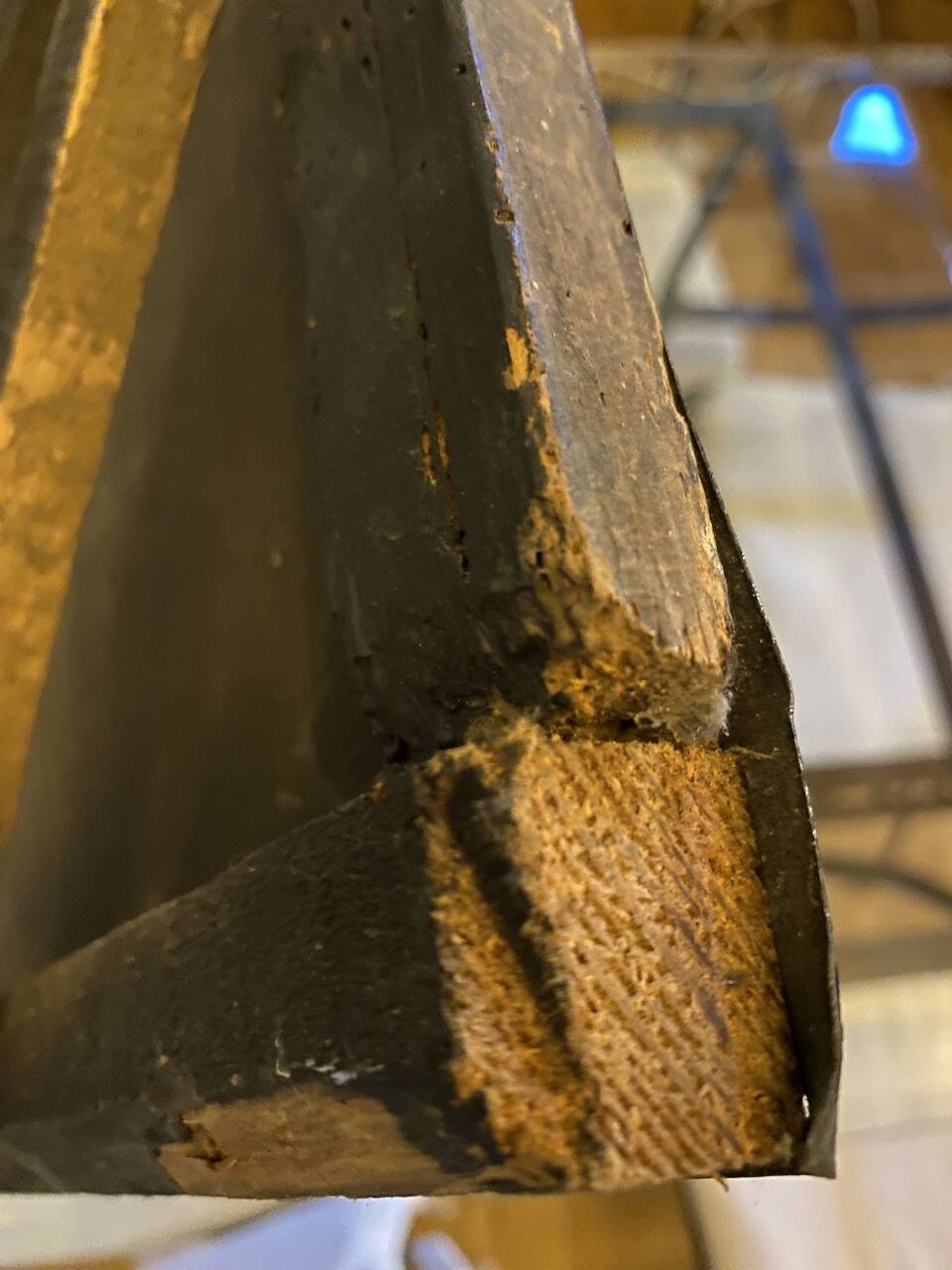 Old painting, portrait of Louis Vallez (1807-1857), 19th century