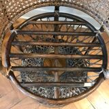 Armchair Emmanuelle peacock