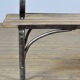 Riveted iron park bench 1920s