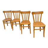 Set of 4 vintage bistro chairs