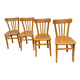 Set of 4 vintage bistro chairs