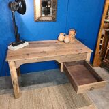 Vintage desk circa 1920, farm table
