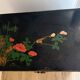 Cabinet en laque de Pékin en pierres dures & nacre Manufacture Jinlong