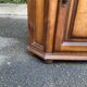 English wooden sideboard solid wood corner TV cabinet