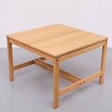 Solid oak coffee table by søren holst for fredericia furniture