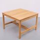 Solid oak coffee table by søren holst for fredericia furniture