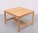 Table basse en chêne massif par søren holst pour fredericia furniture
