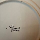 Fauvism style plate ceramic St Clément