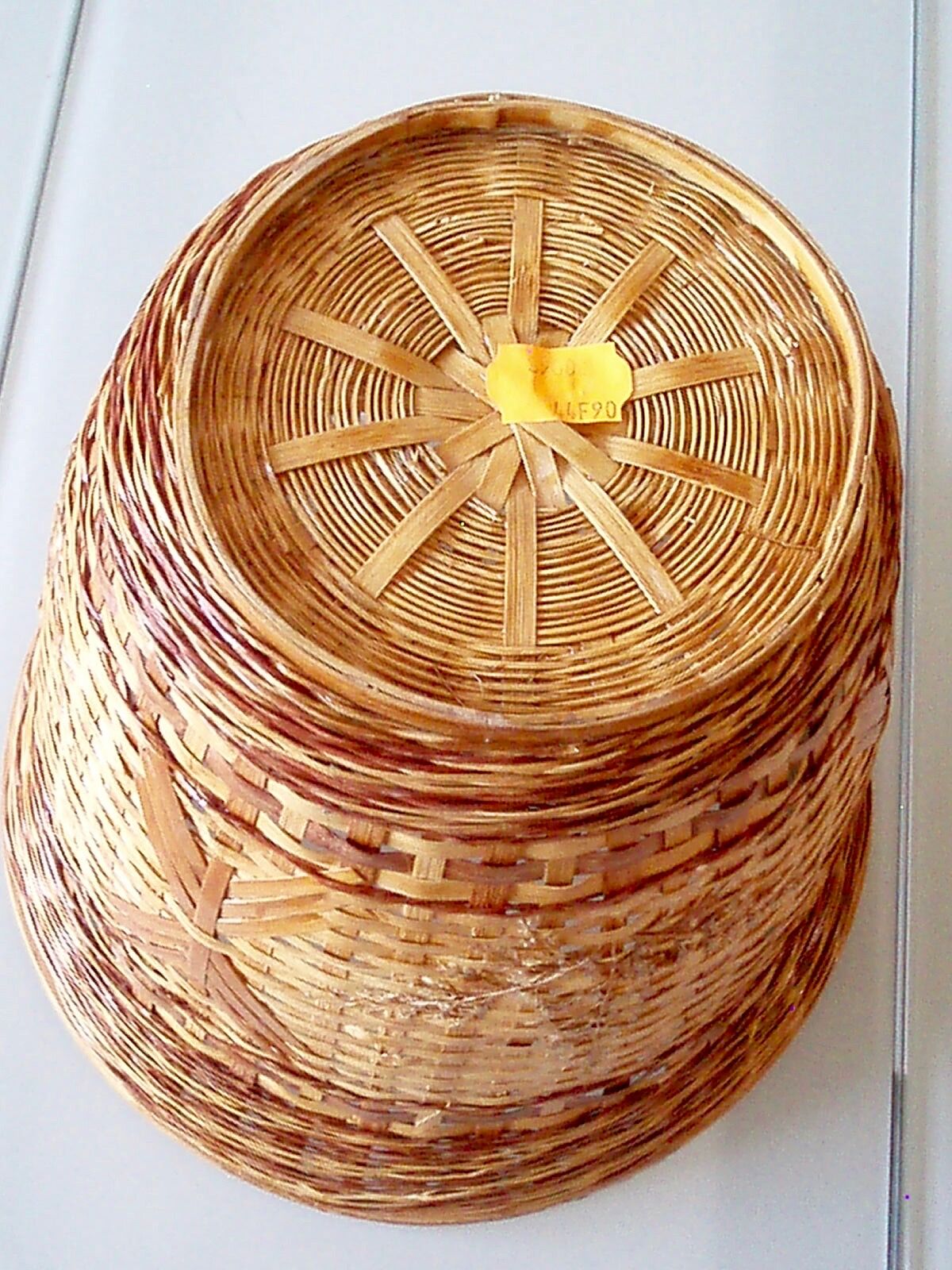 Vintage wicker basket