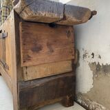 Established former brutalist console oak pine