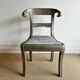 Chaise à tête de bélier anglo-indienne