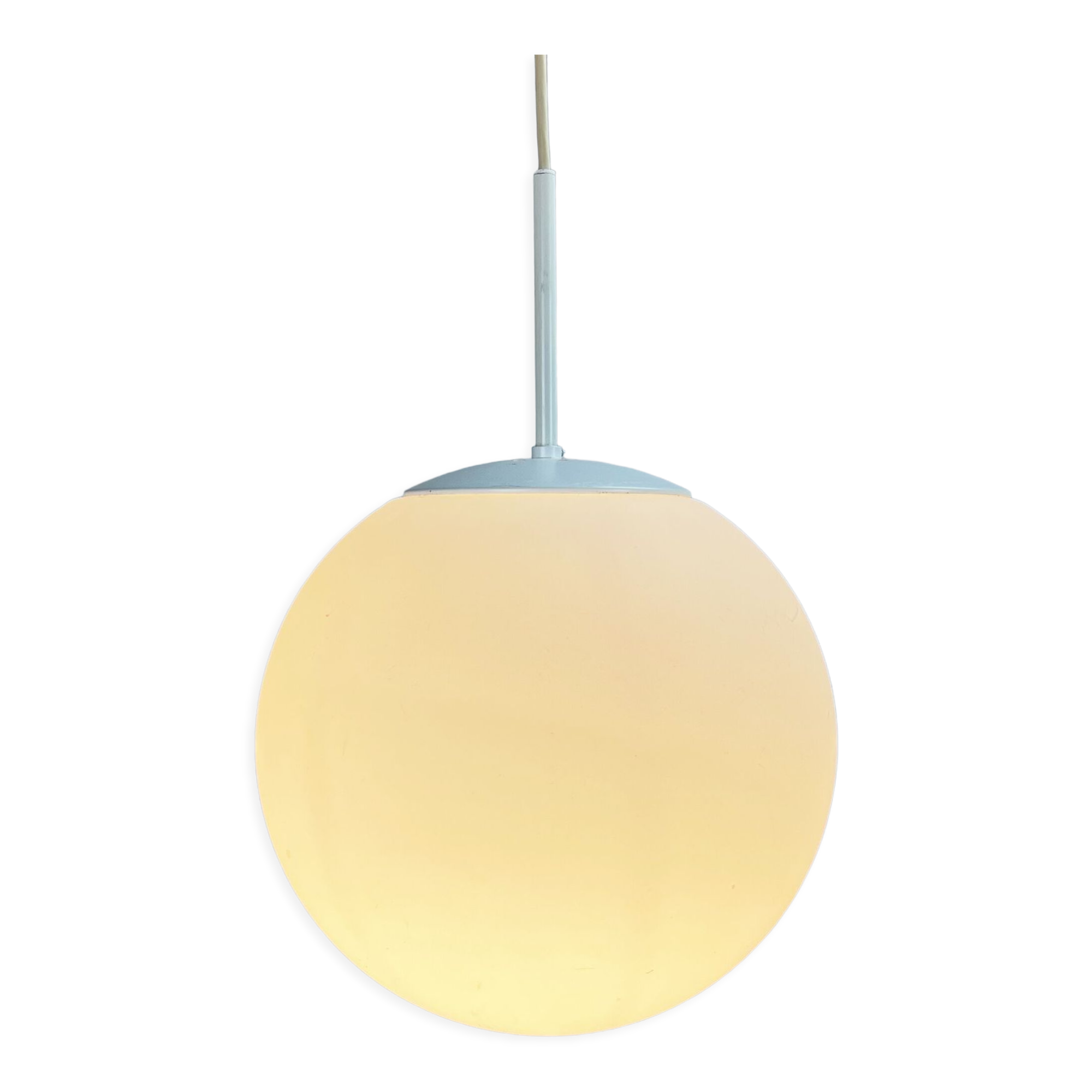 XXL Mid Century Hanging Bol Lamp by Glashutte Limburg, 1970s
