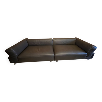 Canapé en cuir Roche Bobois 4 places