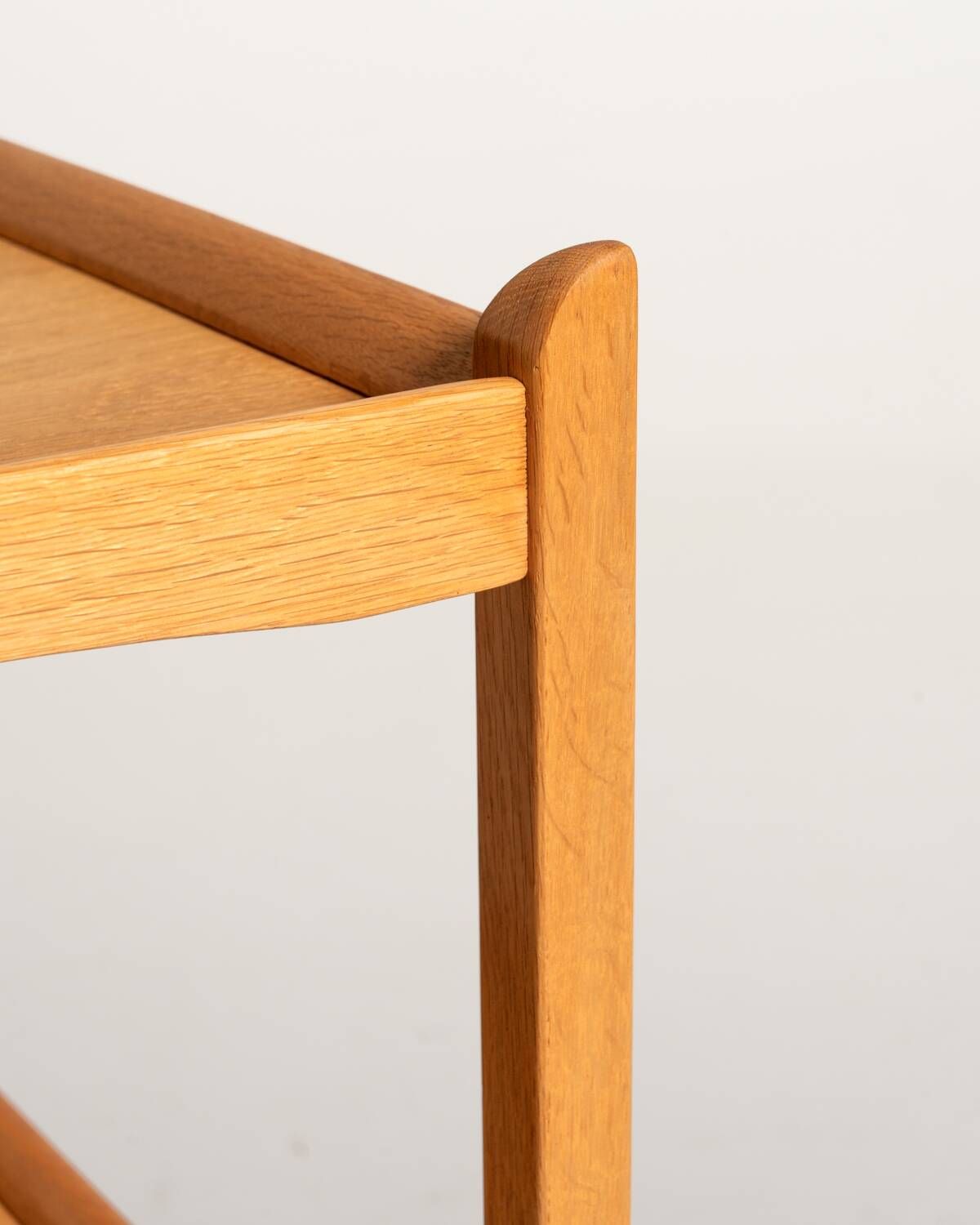 Scandinavian Oak Serving Trolley, 1960s