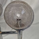 1970s space age 3 ball chandelier