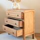 Renovated vintage 1950s chest of drawers.