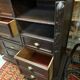 Antique writing desk with drawers