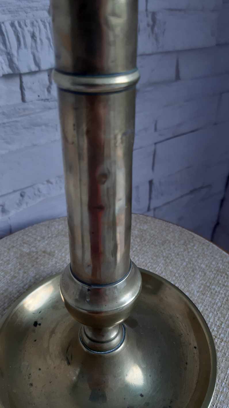 Brass candle holder