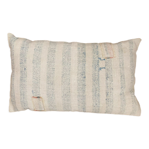 Coussin en toile ancienne