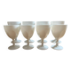 8 verres Cristal d’Arques blanc opaque