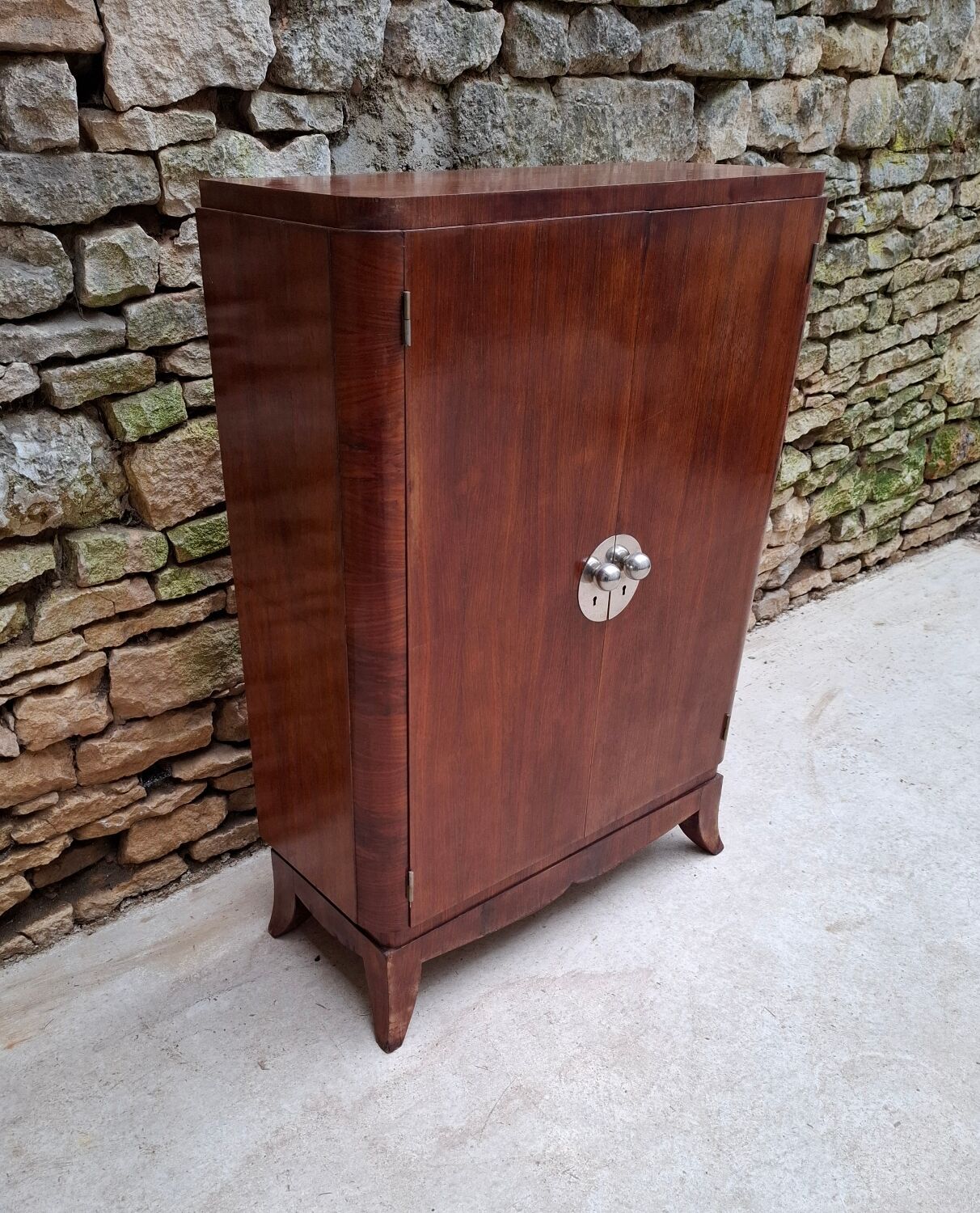Art Deco wardrobe height 100 cm