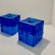 Candlestick - Bohemian glass - Vladislav - Czechoslovakia - 1970