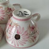 Set of 4 Henriot Quimper cups
