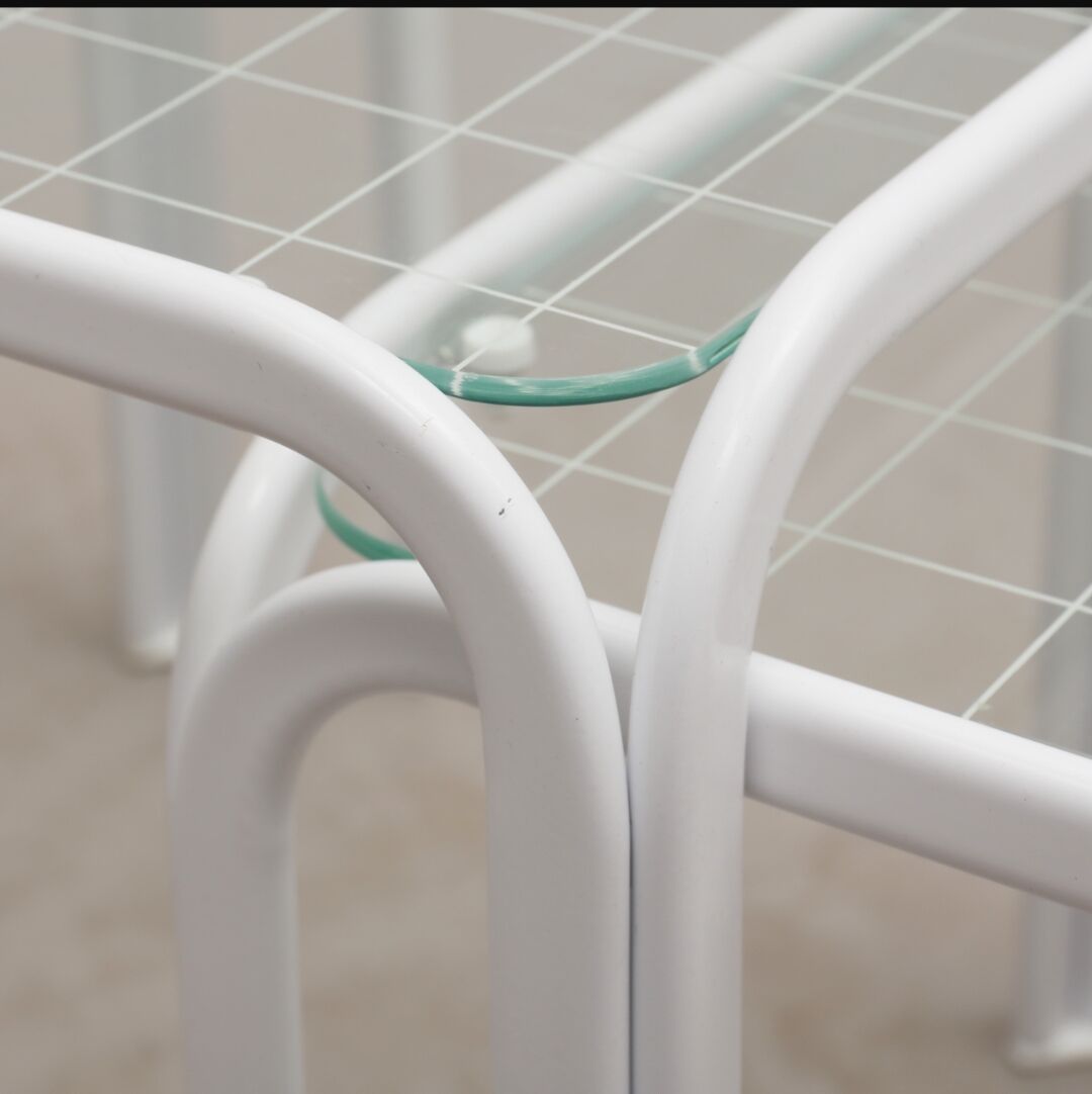Italian nesting tables trio