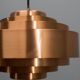 Copper Pendant by Jo Hammerborg for Fog & Morup, 1960s