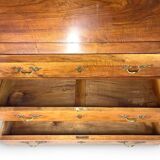 Antique Italian secrétaire in solid walnut, 1920s/1930s.