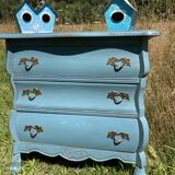 Chest of drawers plated oak