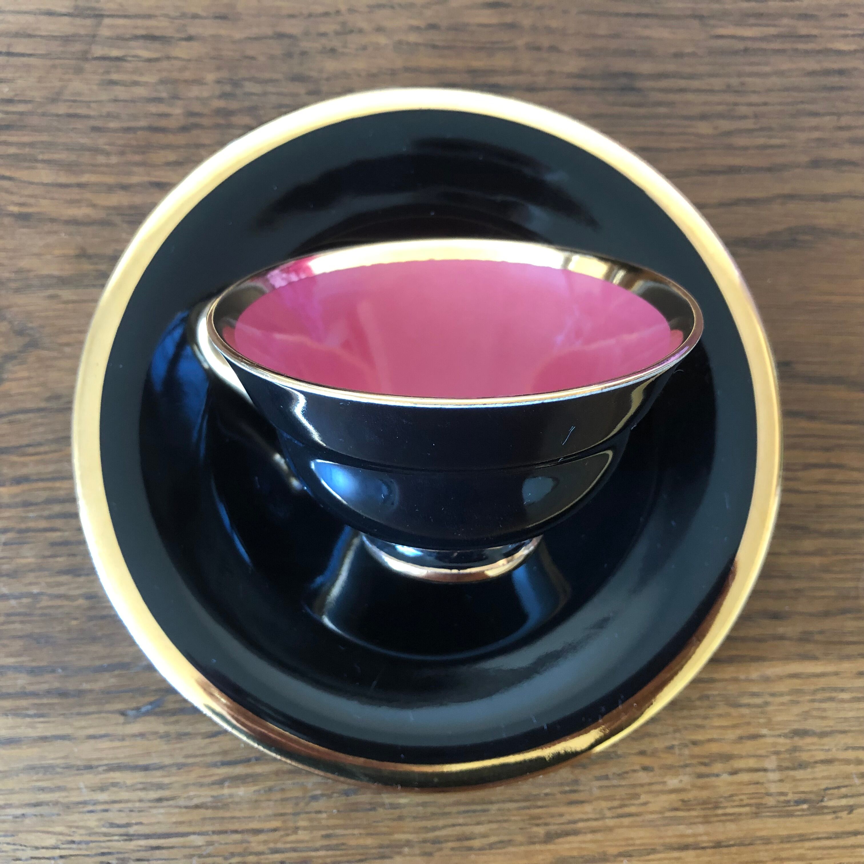 6 cups and saucer for coffee or tea art deco