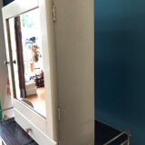 Wooden medicine cabinet