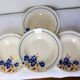 4 vintage Badonviller soup plates 211246