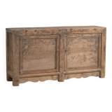 Ancien buffet de salon à patine grise (vers 1900) #47