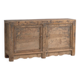 Old living room sideboard with gray patina (circa 1900) #47
