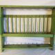 Old wall shelf - Burmese teak rack - 62.5 x 11.5 x 40 cm