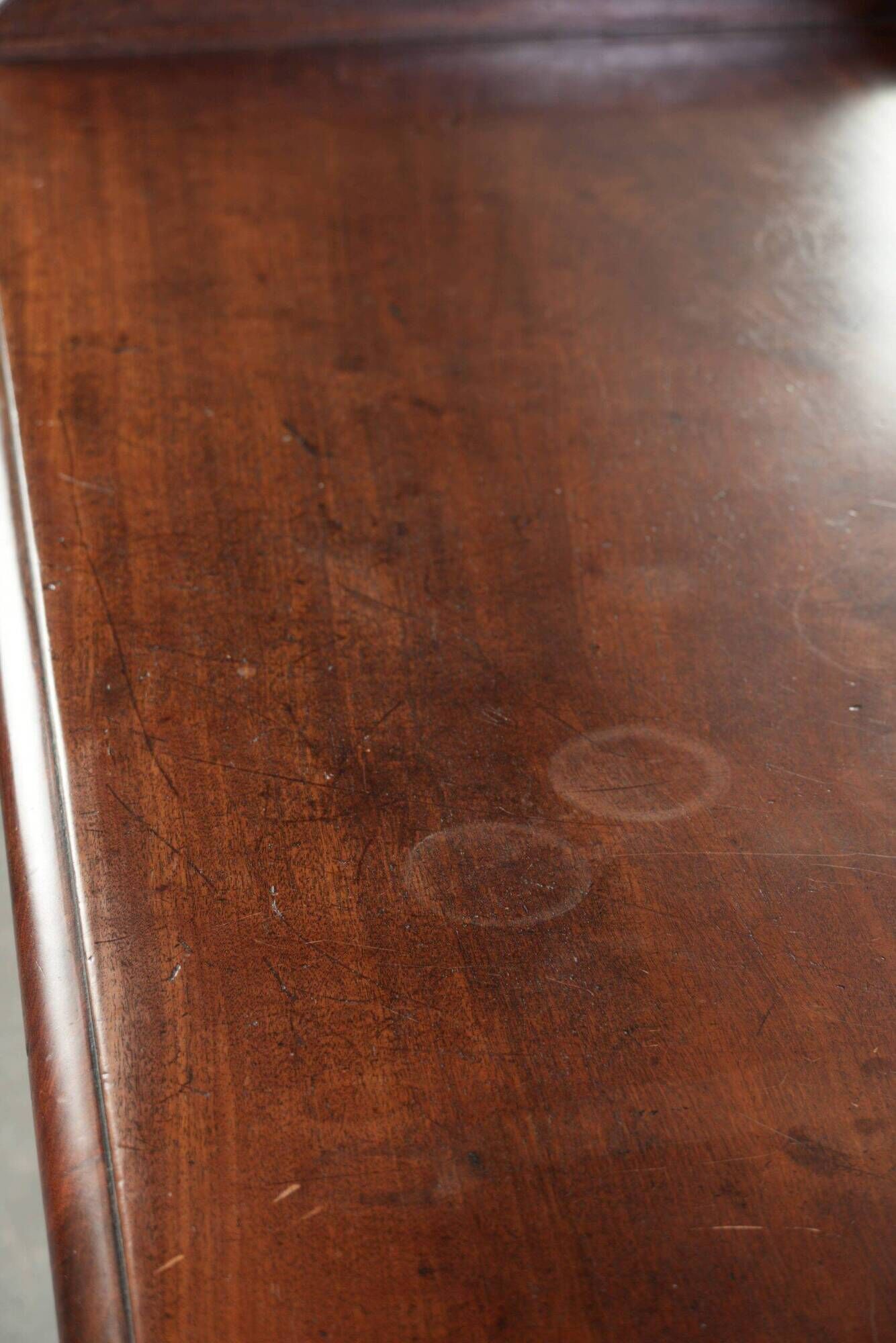 Antique English desk / writing table in mahogany from the mid-19th century