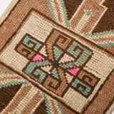 Tapis de porte vintage marron