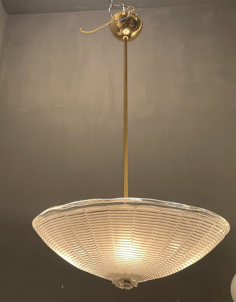 Italian Light Pendant in Murano Glass, 1980s